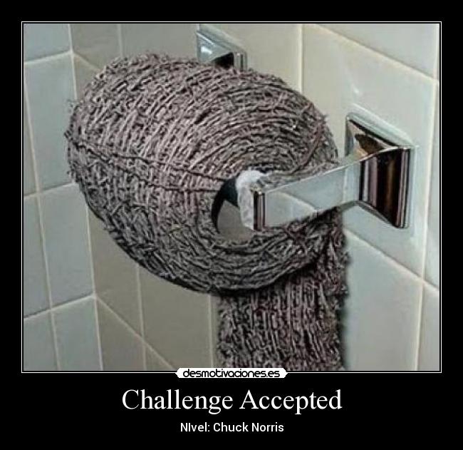 Challenge Accepted - NIvel: Chuck Norris