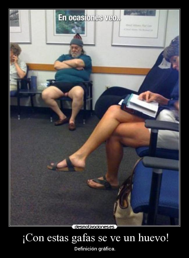 ¡Con estas gafas se ve un huevo! - 