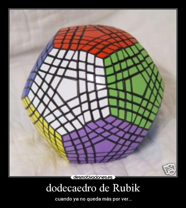 dodecaedro de Rubik -