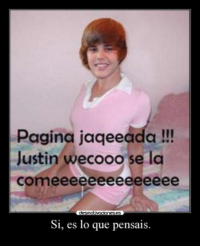 Si, es lo que pensais. - 