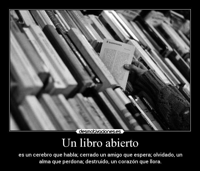 Un libro abierto -