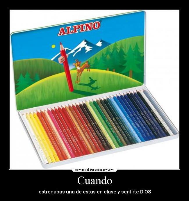 Cuando - estrenabas una de estas en clase y sentirte DIOS