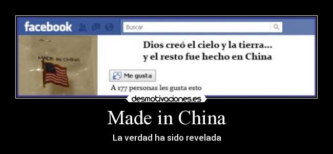 Made in China -