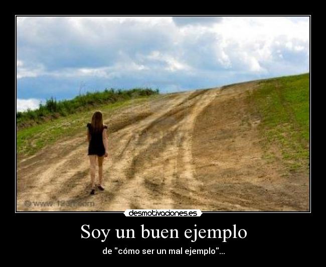 Soy un buen ejemplo - 