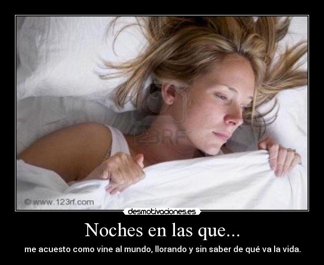 Noches en las que... -