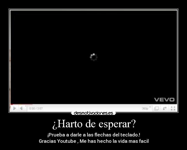 ¿Harto de esperar? -