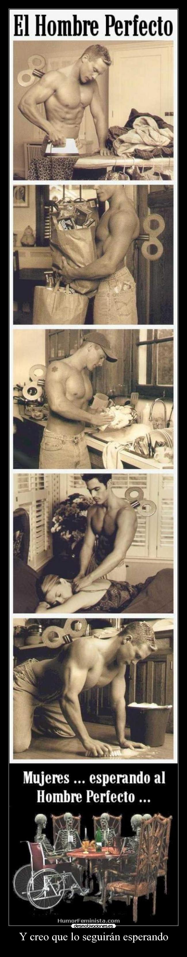 Y creo que lo seguirán esperando - 