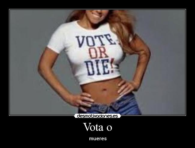 Vota o -