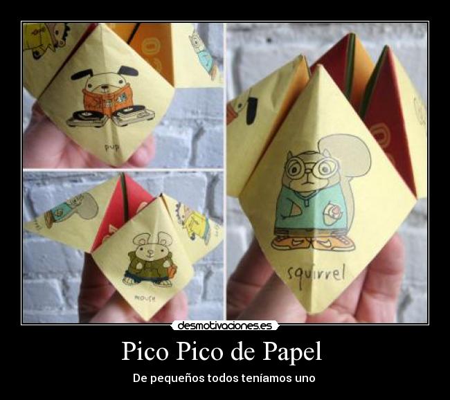 Pico Pico de Papel -