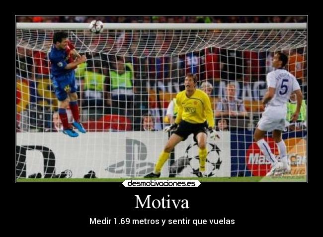 Motiva - Medir 1.69 metros y sentir que vuelas