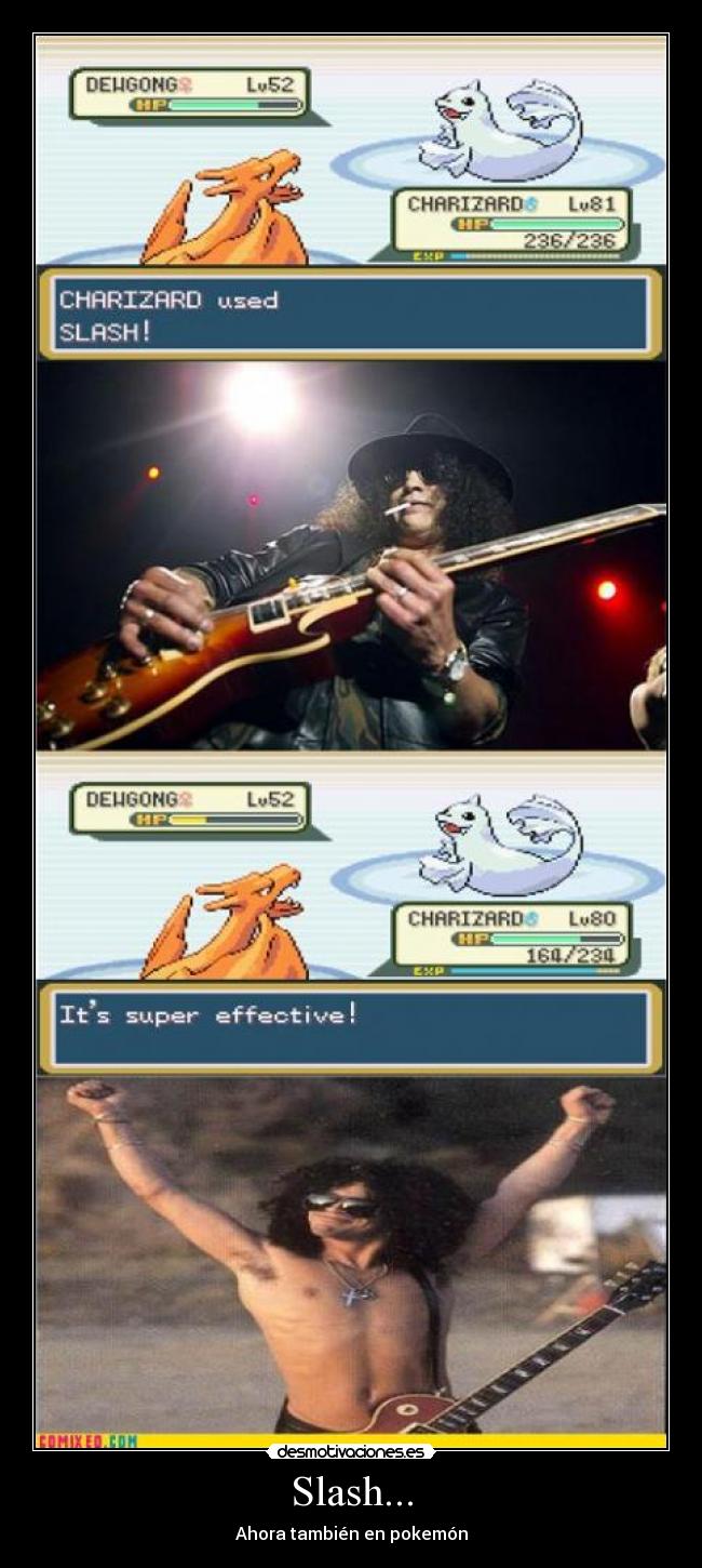 Slash... - Ahora también en pokemón