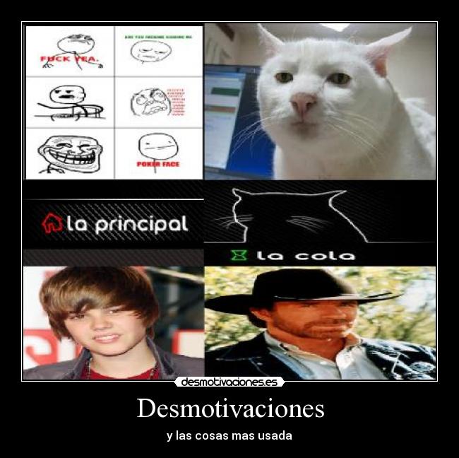 Desmotivaciones - y las cosas mas usada
