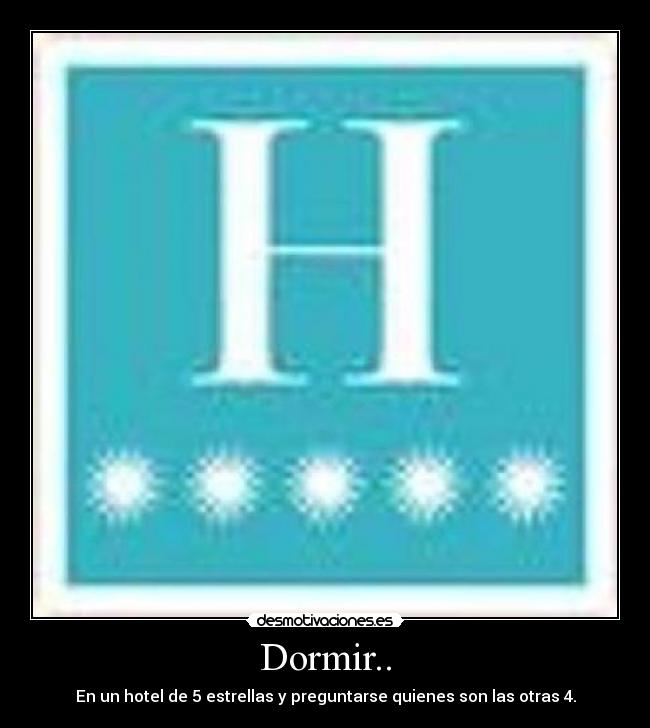 Dormir.. -