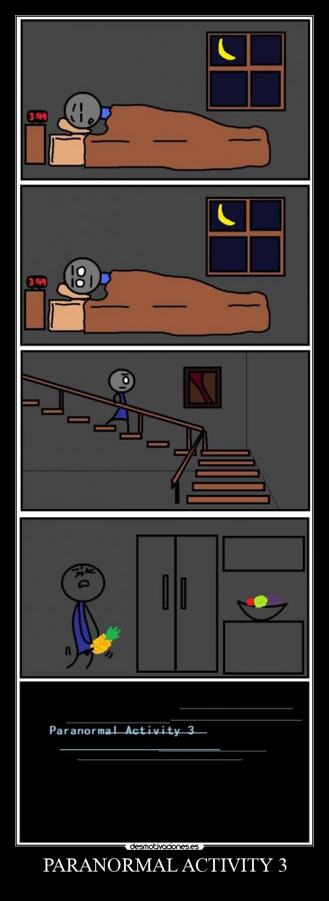 PARANORMAL ACTIVITY 3 -