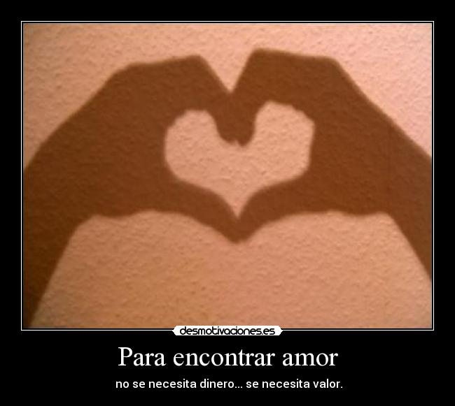 Para encontrar amor - 