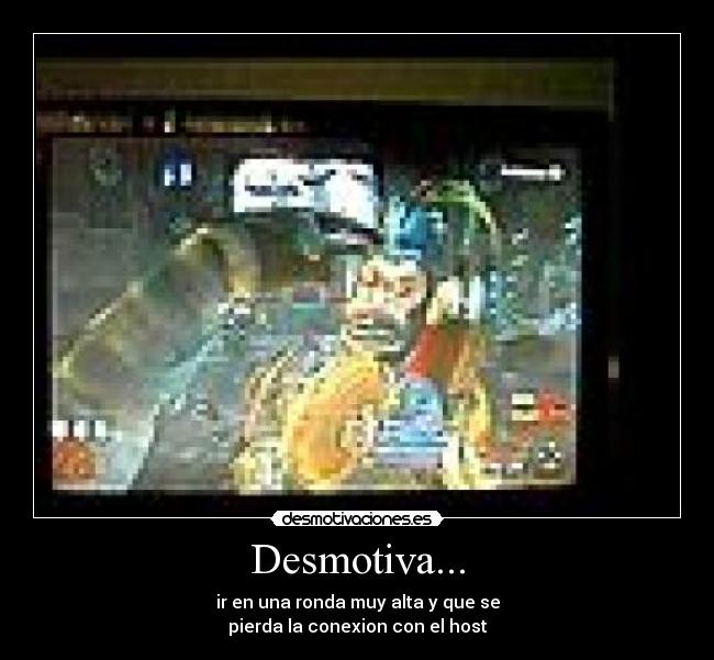 Desmotiva... -