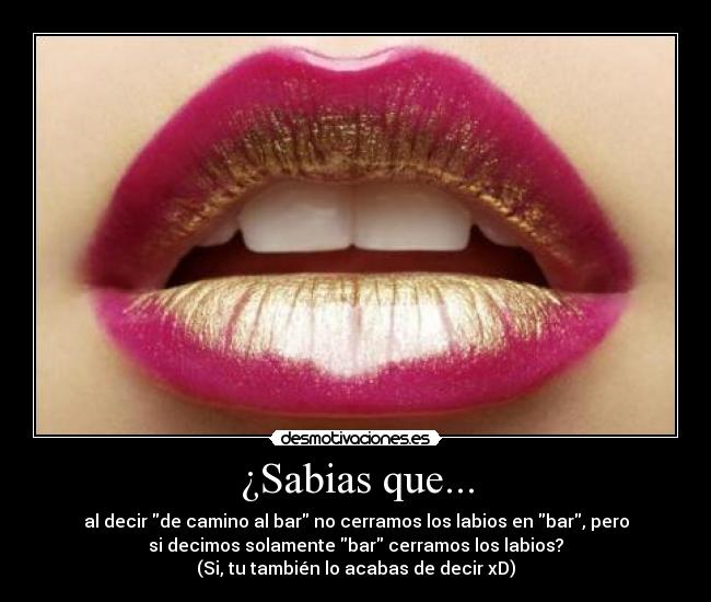 ¿Sabias que... - 
