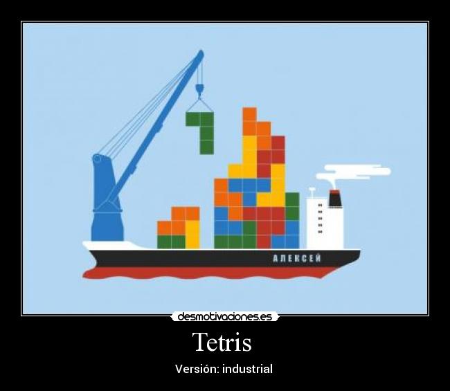 Tetris - Versión: industrial