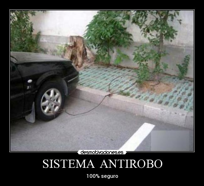 SISTEMA ANTIROBO -
