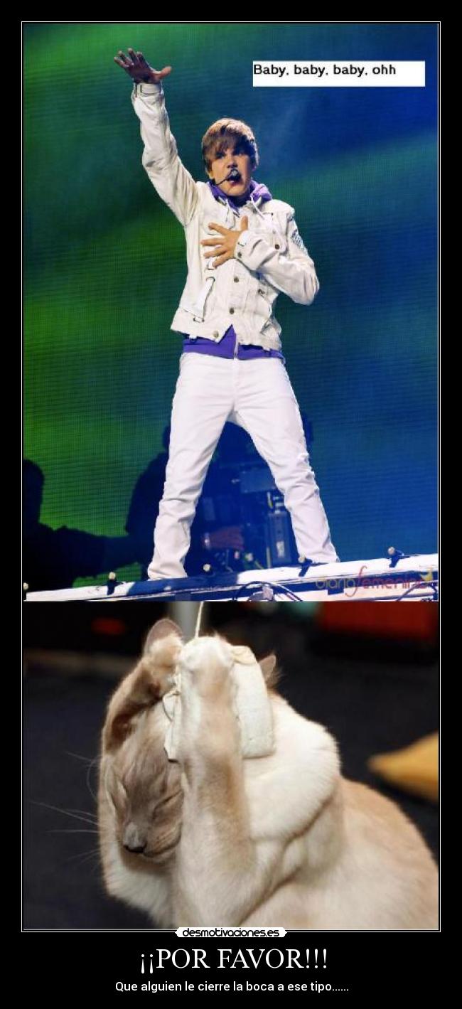 ¡¡POR FAVOR!!! - Que alguien le cierre la boca a ese tipo......