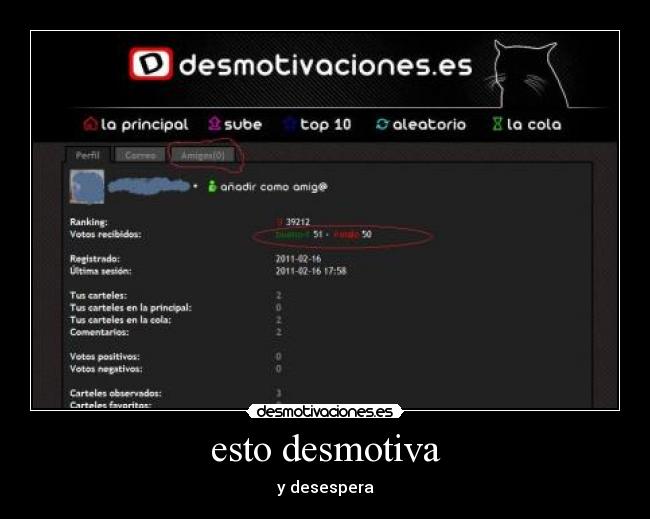 esto desmotiva -