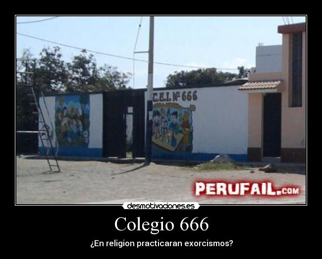 Colegio 666 - ¿En religion practicaran exorcismos?