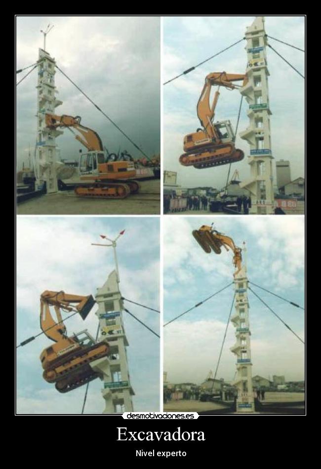 Excavadora - Nivel experto