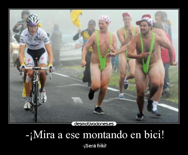 carteles bici friki borat desmotivaciones