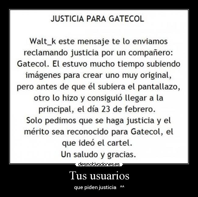 carteles justicia plagio gatecol desmotivaciones