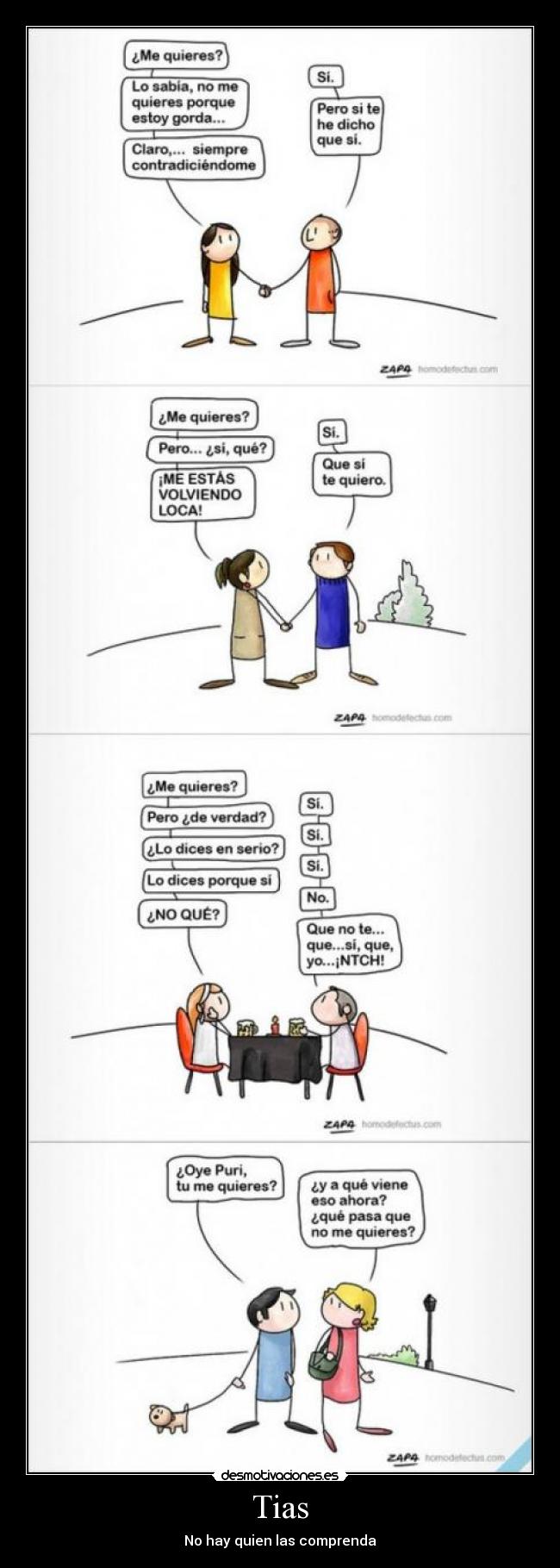 Tias - No hay quien las comprenda
