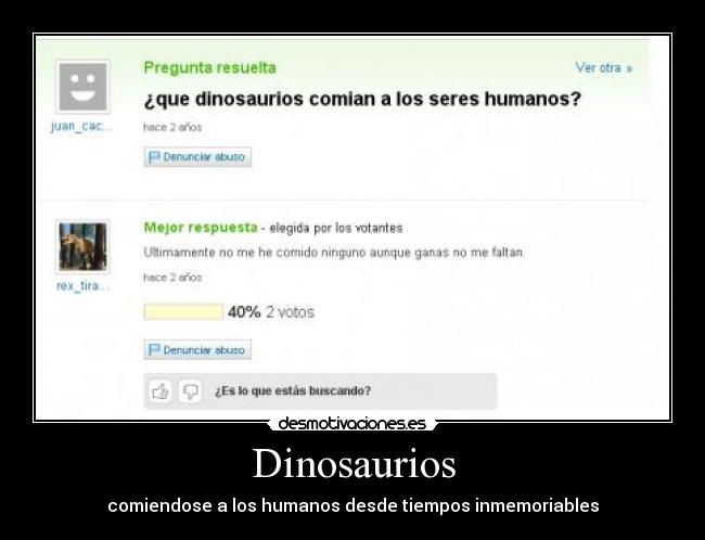 Dinosaurios -
