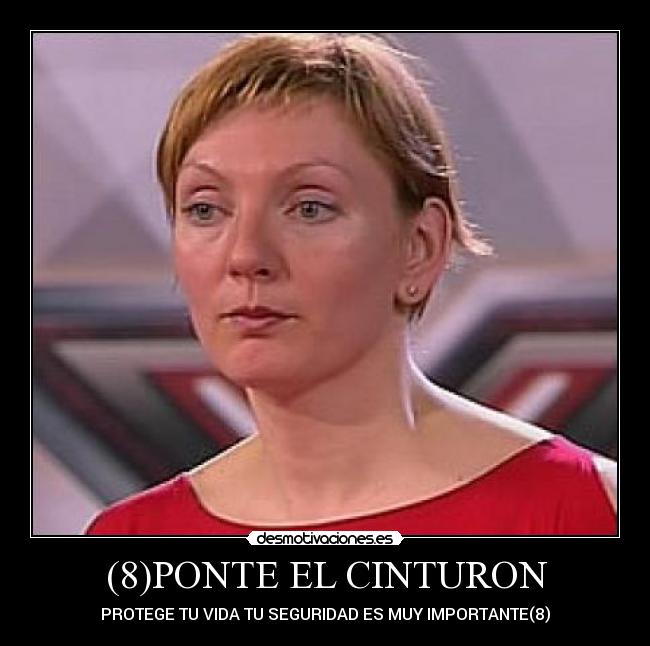 (8)PONTE EL CINTURON -
