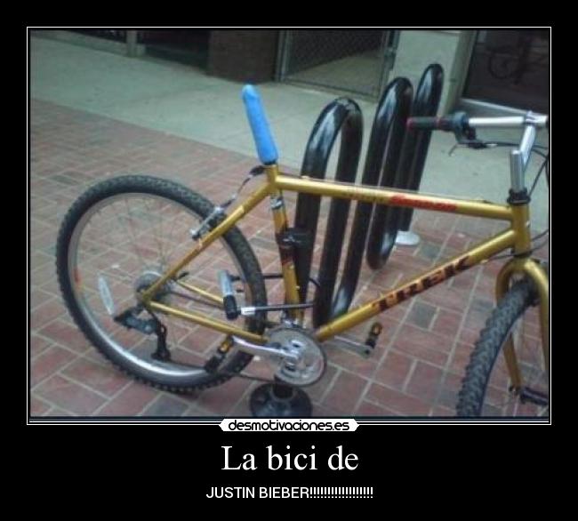 La bici de - JUSTIN BIEBER!!!!!!!!!!!!!!!!!!