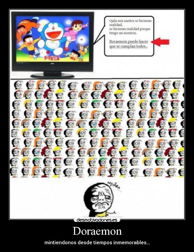 Doraemon - mintiendonos desde tiempos inmemorables...