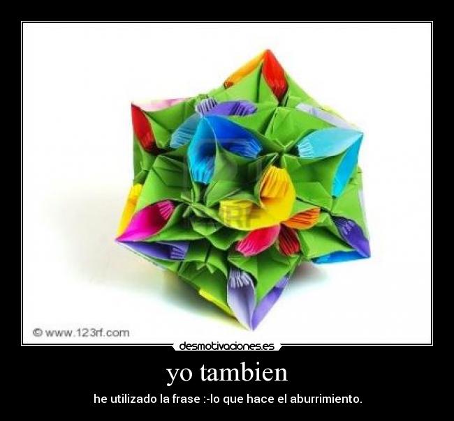 yo tambien - 