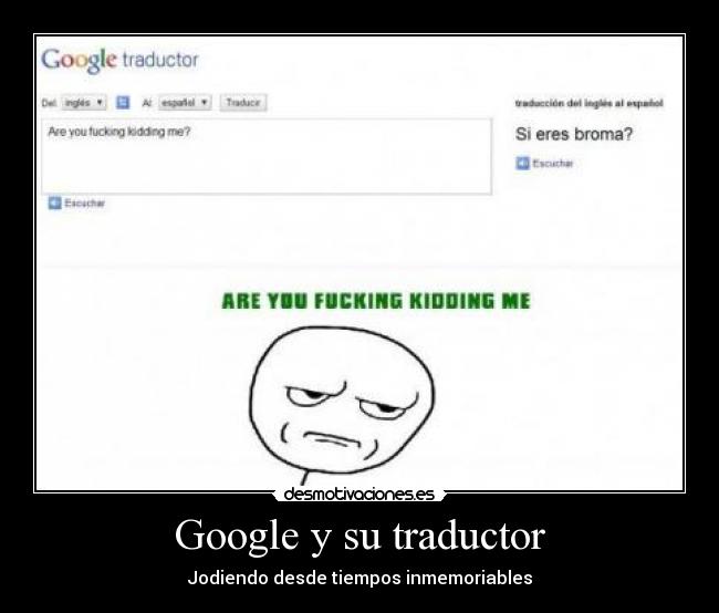 Google y su traductor -