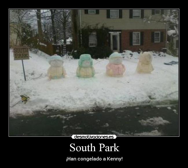 South Park - ¡Han congelado a Kenny!