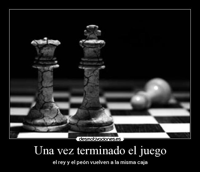 Una vez terminado el juego -