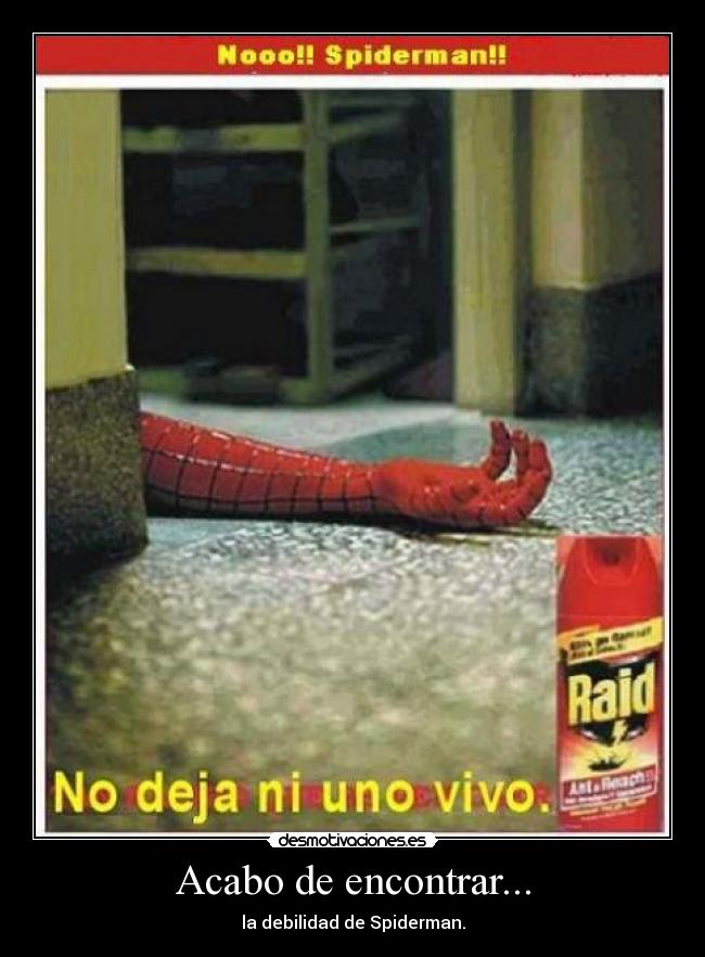 Acabo de encontrar... - 