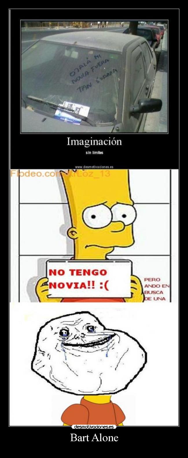 carteles forever alone desmotivaciones