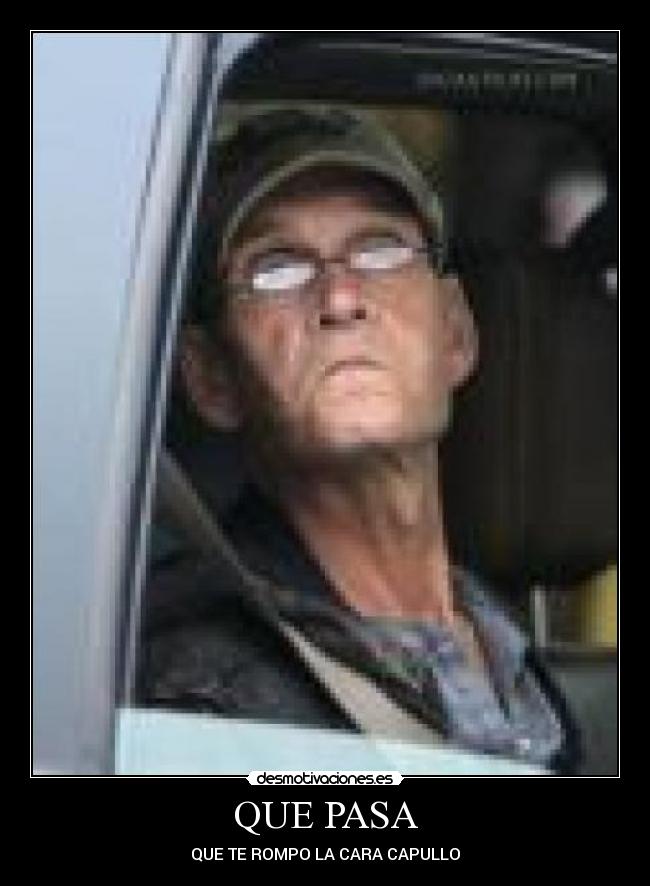 QUE PASA -