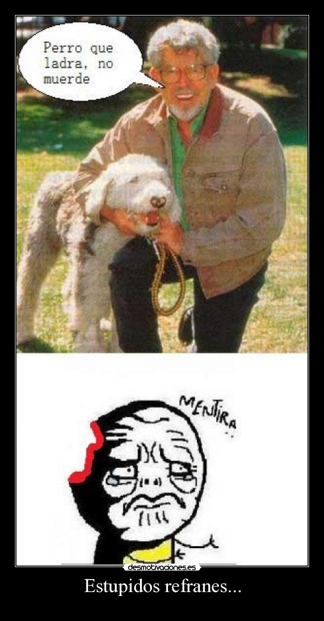 Estupidos refranes... - 