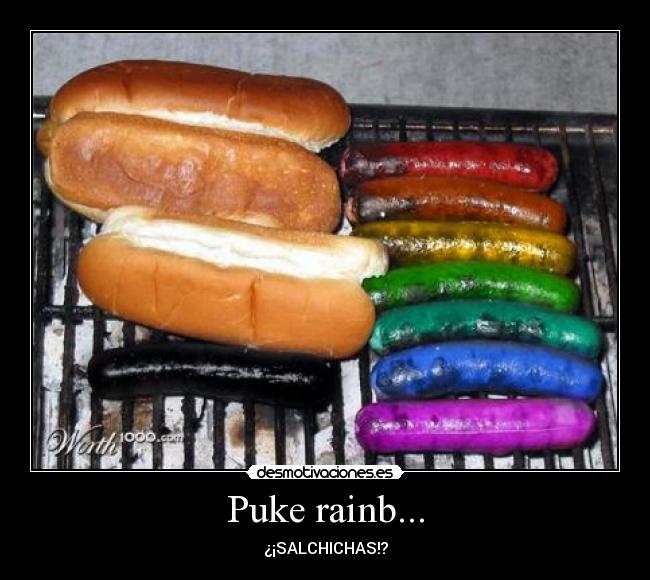 Puke rainb... - 