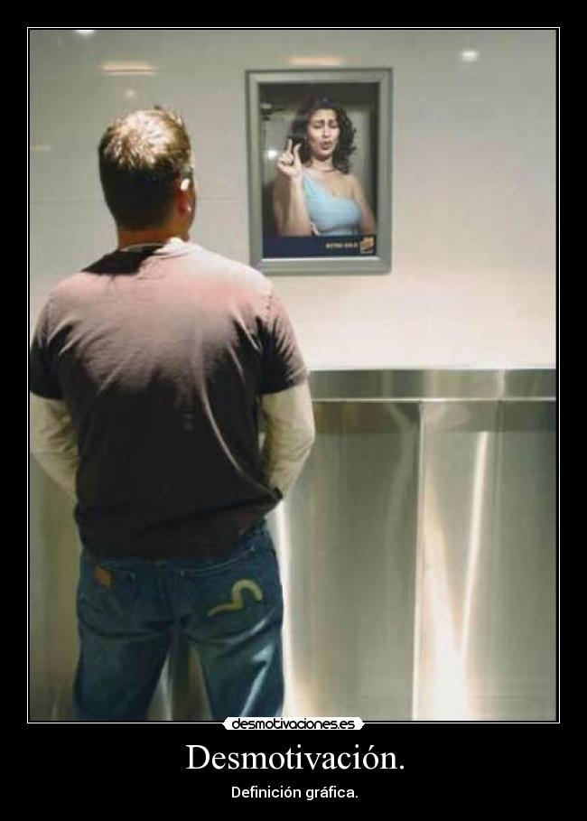 Desmotivación. - Definición gráfica.