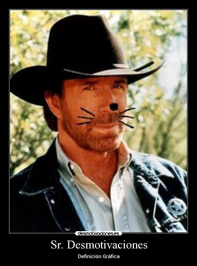 Sr. Desmotivaciones - Definición Gráfica