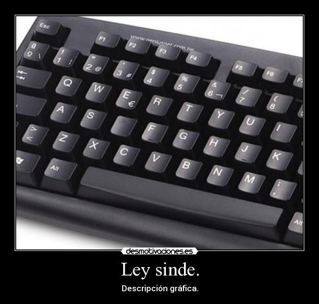 Ley sinde. - 