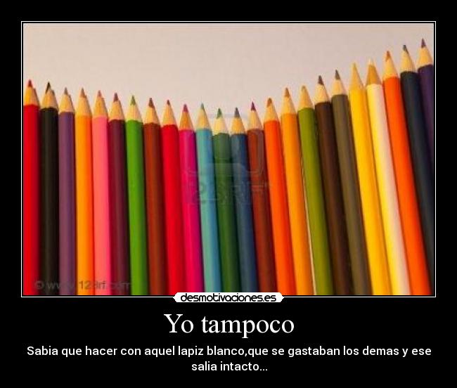 Yo tampoco -