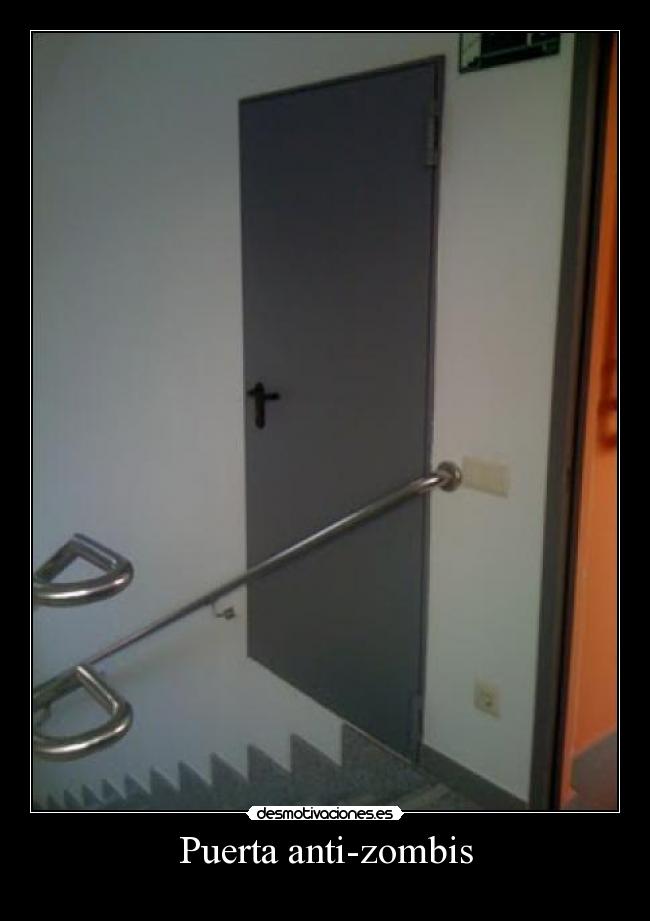 Puerta anti-zombis -