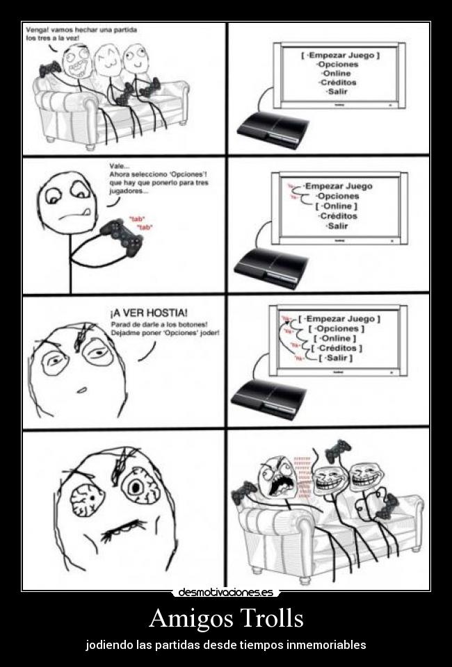 Amigos Trolls -