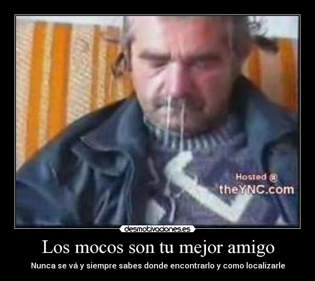 Los mocos son tu mejor amigo -